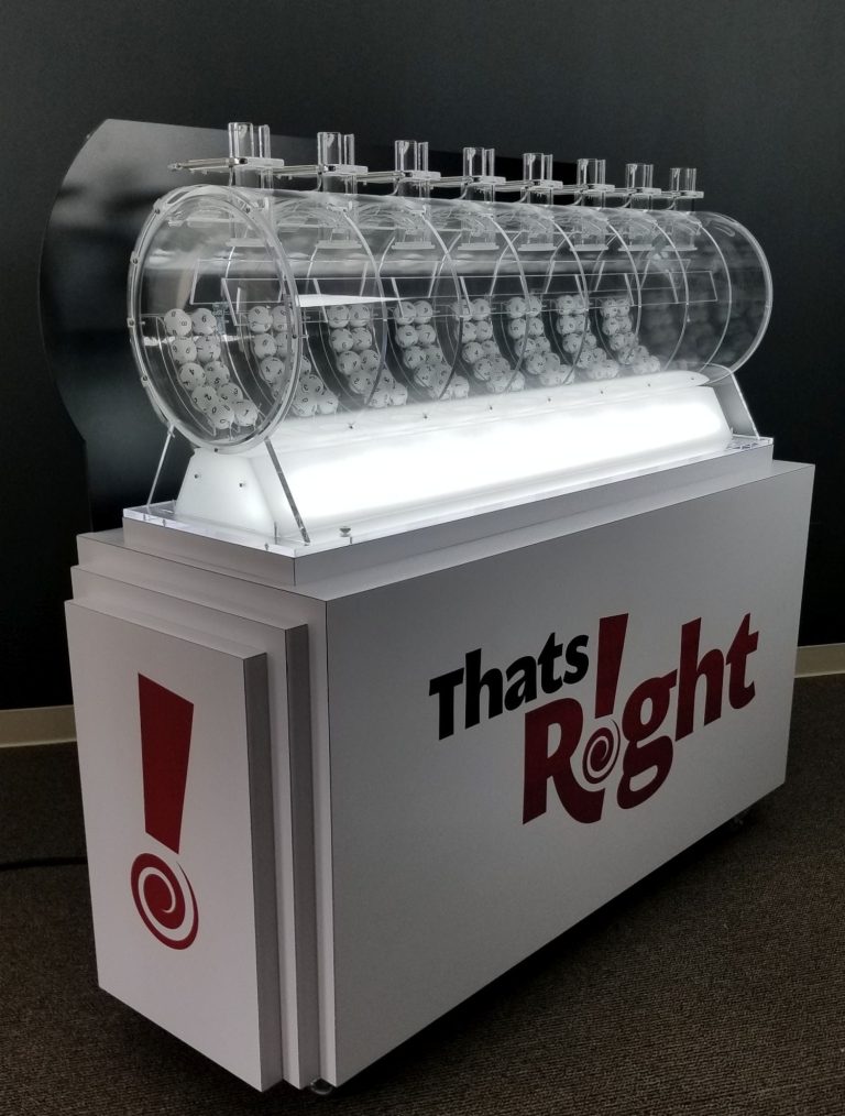 eight-chamber raffle machine